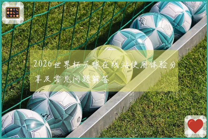 2026世界杯买球在线站使用体验分享及常见问题解答